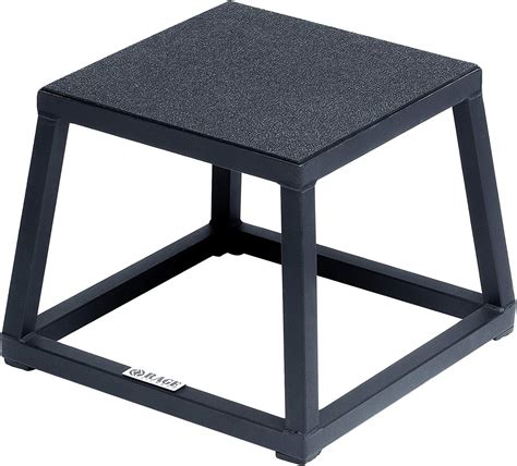 rage steel plyo box|Amazon.com : Rage Fitness 12 Inch Steel Plyo Box, black (CF .